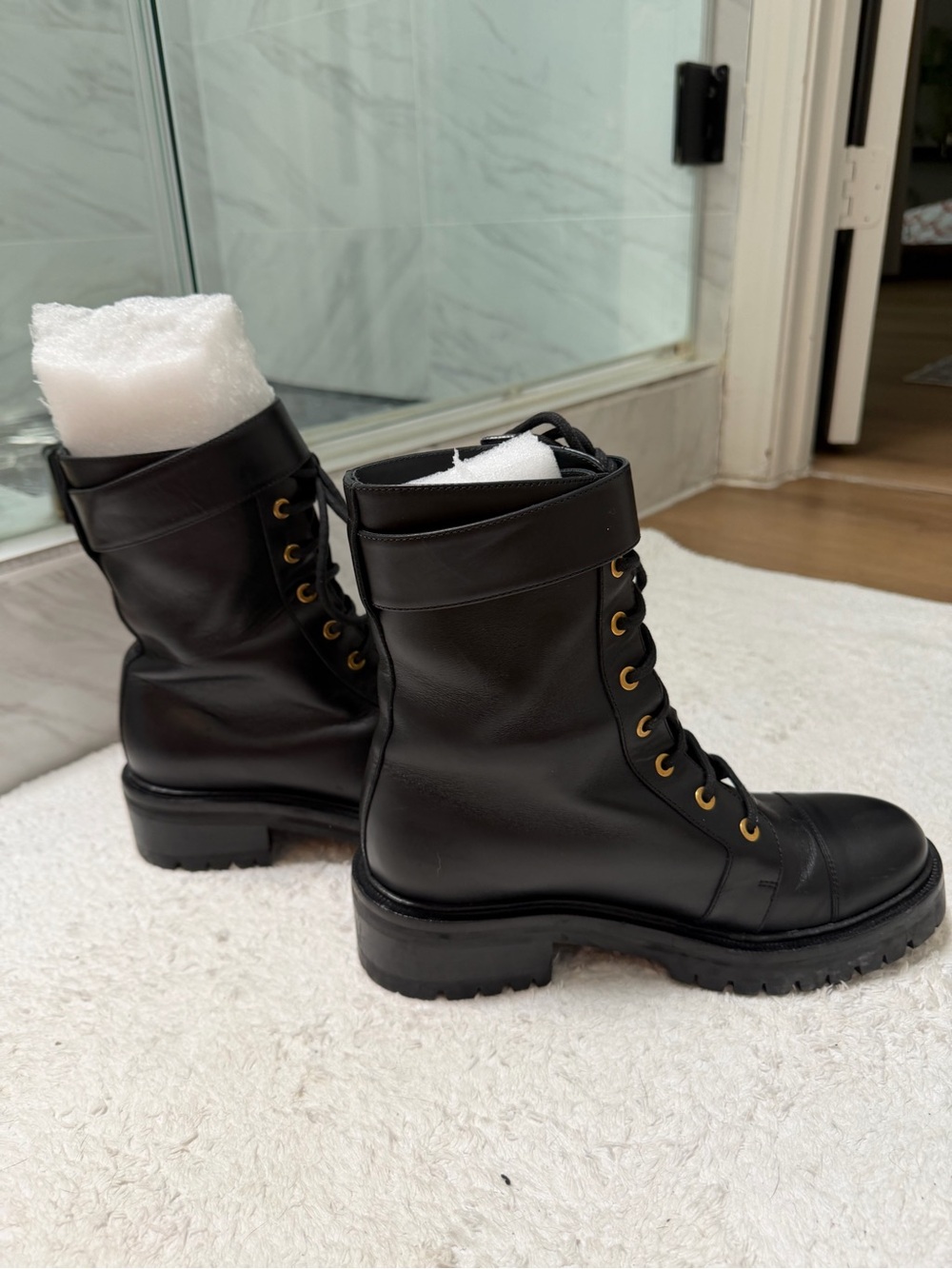 Balmain Ranger Combat Boots - Picture 5 of 15
